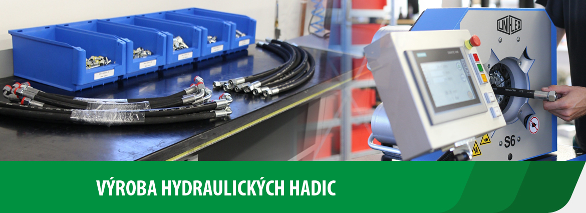 firma hydraulics výroba prodej hydraulická hadice